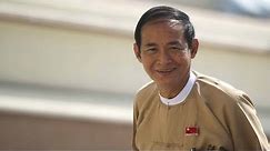 Myanmar's president-elect U Win Myint sworn in to office