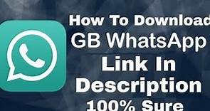 GB WHATSAPP || How To Download And Install GBWhatsApp Pro Latest Version For Android Just 2 Mint