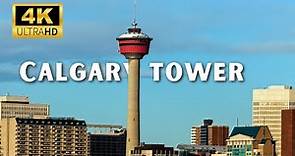 Calgary Tower, Canada in 4k Ultra HD