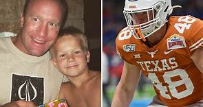 Texas linebacker Jake Ehlinger dies 8 years after dad's killer heart attack