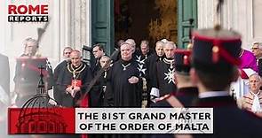 Meet the 81st Grand Master of the Order of Malta
