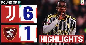 JUVENTUS-SALERNITANA 6-1 | HIGHLIGHTS | Juve are unstoppable! | Coppa Italia Frecciarossa 2023/24