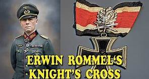 ORIGINAL Erwin Rommel's KNIGHT'S CROSS