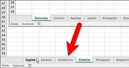 How to Sort Worksheet Tabs in Alphabetical Order in Excel