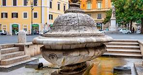 La 'zuppiera' davanti alla chiesa, la curiosa storia della fontana molto particolare a Roma