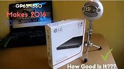 LG GP65 External DVD Drive Review