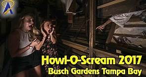 Howl-O-Scream 2017 Highlights at Busch Gardens Tampa Bay