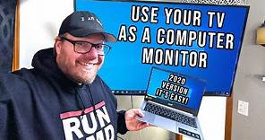 How to Use Your TV as a Computer Monitor - Updated 2020