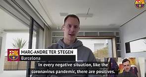 Ter Stegen opens up about life as a dad amid coronavirus pandemic
