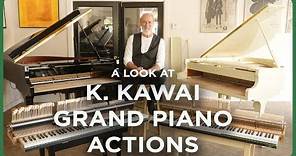 A Look at K. Kawai Grand Piano Actions