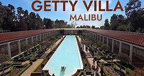 Visiting The Getty Villa Museum with Kids - Malibu, California
