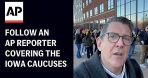 What it’s like to report on the Iowa caucuses