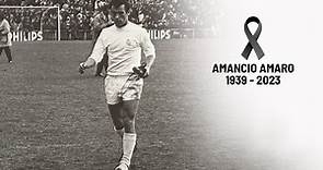 Muere Amancio Amaro, leyenda del Real Madrid, con 83 años