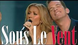 Céline Dion & Garou - Sous Le Vent - Live [On-Screen Lyrics]
