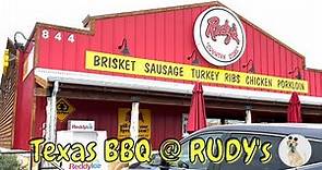 Our Visit to Rudy’s BBQ! YUM!!