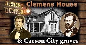 Orion Clemens' house & Carson City Cemetery