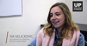 Experiencia de Iva Velickovik, alumna de Yale Law School en la Universidad de Palermo