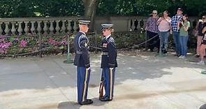 Changing of the Guard Arlington National Cemetery Female Sentinel June 2021