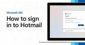 Como entrar no Hotmail
