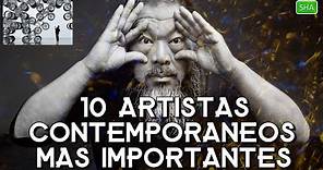 10 artistas CONTEMPORÁNEOS más IMPORTANTES | TOP los mejores y más influenciadores del Mundo | SHA