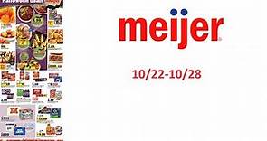 Meijer Weekly Ad (US) - 10/22/2023 - 10/28/2023