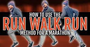 How to Use the Run Walk Run Method for a Marathon