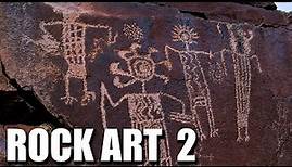 Rock Art 2 Sacred Indigenous Symbols - Petroglyphs and Pictographs of the West