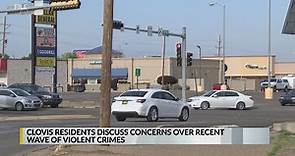 Clovis residents discuss concerns over recent wave of violent crimes