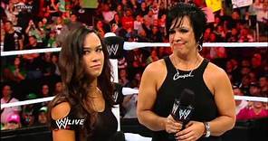 Vickie Guerrero plays voicemails she claims AJ left for John Cena: Raw, Nov. 12, 2012