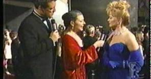 Mimi Torchin interviews Kathleen Noone at E! 1999 Daytime Emmy Pre Show