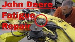 John Deere Mower Deck Repair, Idler and Welding