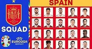 SPAIN Squad UEFA EURO 2024 Qualifiers | November 2023 | FootWorld