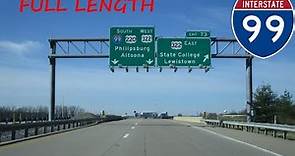 Interstate 99 - Pennsylvania southbound