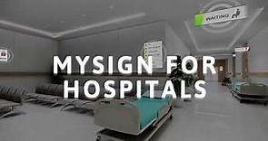 Hospital signage board | Wayfinding Signs