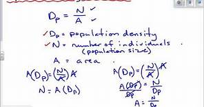 Population Density Calculation