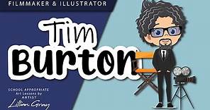How to draw a self-portrait Tim Burton Style by Lillian Gray