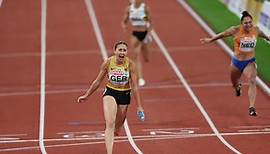 Leichtathletik-EM: 4x100-Meter-Staffel der Frauen holt Gold für Deutschland und sichert European-Championships-Trophäe - Leichtathletik Video - Eurosport