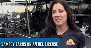 Angelle Sampey earns A/Fuel license for late 2023 debut
