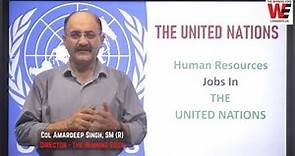 United Nations Human Resource Jobs in The United Nations
