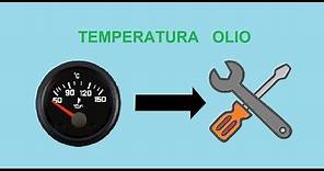 Come montare il manometro della temperatura dell'olio sull'auto