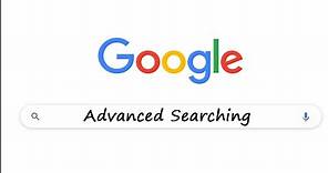 Google Advanced Searching
