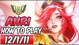 HOW TO PLAY AHRI | Best Build & Runes | League of Legends | Diamond Ahri Guide S14