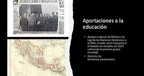 Pascual Ortiz Rubio Aportes a la Educación Mexicana