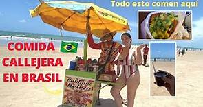 Probando COMIDA CALLEJERA EN BRASIL: Recife 2022 🇧🇷🐷 | GLADYS SEARA