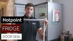 How to replace your fridge freezer door seal | by Hotpoint
