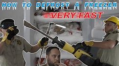 How to Defrost a Freezer Very Fast!