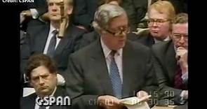 Geoffrey Howe dead: Watch the former Chancellor’s historic resignation speech that sparked the downfall of Thatcher