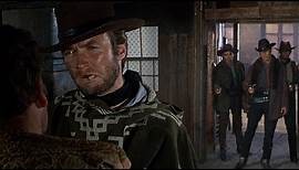 For a Few Dollars More - Clint Eastwood's Entrance (1965 HD)