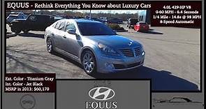 2013 Hyundai Equus Signature V8 | Full In Depth Review | The Ultimate Luxury Idea from Hyundai