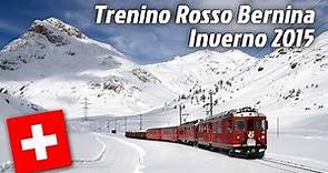 Trenino Bernina, Inverno (VIAGGIO COMPLETO), Tirano - St. Moritz
